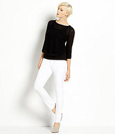 Thumbnail for your product : Eileen Fisher Linen Cotton Ridged Box Top