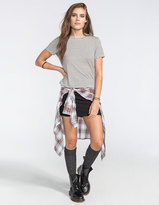 Thumbnail for your product : Full Tilt Striped Womens Fitted Tee