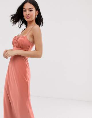 C/Meo Provided maxi gown
