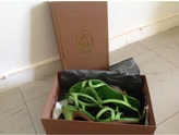 Thumbnail for your product : Ash Green Leather Sandals