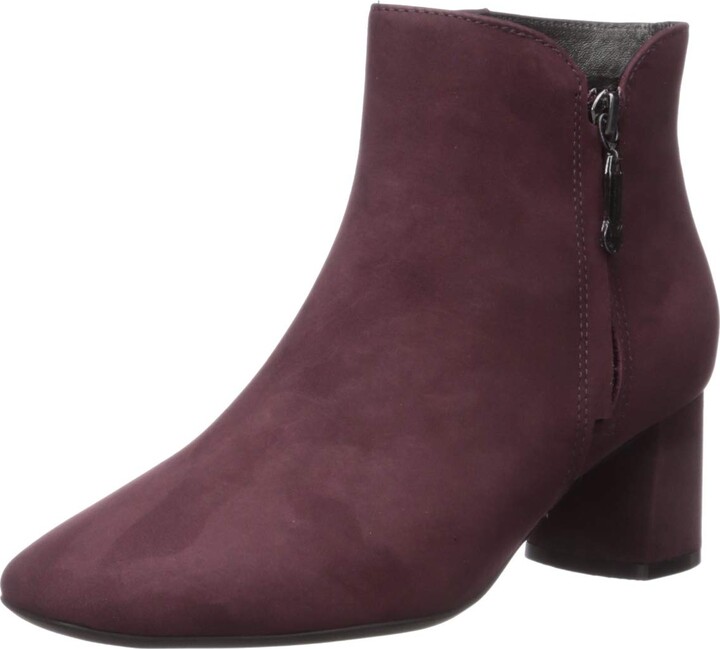 women's wine colored boots