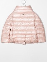 Thumbnail for your product : Herno Kids Logo-Plaque Puffer Jacket