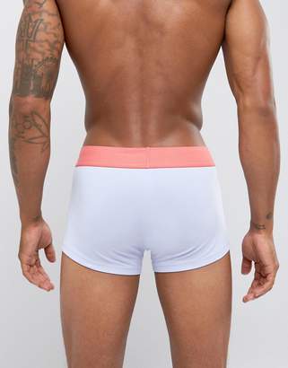 ASOS Hipsters In Pastel Colours With Pink Waistband 5 Pack