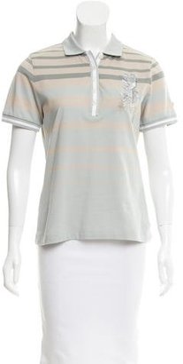 Bogner Embroidered Polo Top