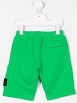 Thumbnail for your product : Stone Island Junior fleece Bermuda shorts