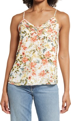 1 STATE Pintuck Print Camisole