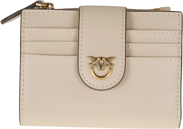 Pinko Compact Leather Wallet