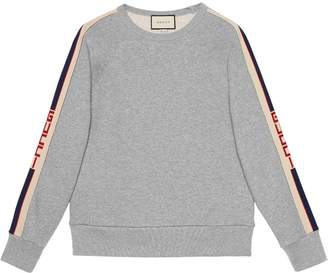 Gucci Cotton sweatshirt with stripe