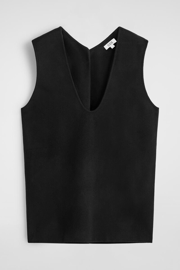 COS Double-Faced Wool Tank