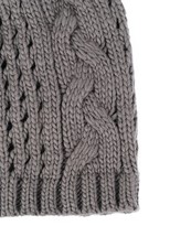 Thumbnail for your product : Nathaniel Cole Cable Hat with Pom Pom