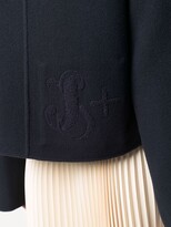 Thumbnail for your product : Jil Sander Cropped Felted Wool Jacket