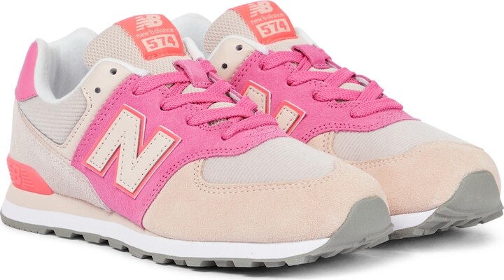 scheerapparaat Jasje Distributie New Balance 574 Color Theory suede sneakers - ShopStyle Girls' Shoes
