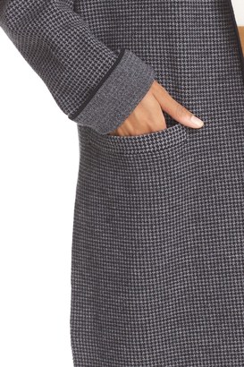 Theory Armelle J Evian Drape Front Wool Blend Sweater Coat
