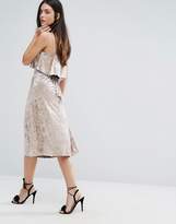 Thumbnail for your product : Warehouse Velvet Cami Dress