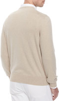 Thumbnail for your product : Loro Piana Baby Cashmere V-Neck Sweater