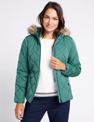 Marks and Spencer Padded & Quilted Jacket with StormwearTM