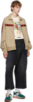 Thumbnail for your product : Lanvin Brown Monogram Tracksuit Sweater