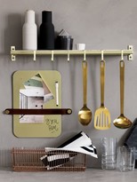Thumbnail for your product : CB2 Brushed Gold Turner