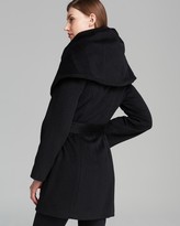 Thumbnail for your product : Elie Tahari Coat - Marla Wool Wrap