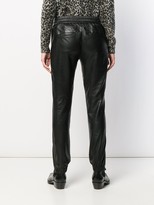 Thumbnail for your product : Saint Laurent Leather Track Pants