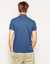 Thumbnail for your product : HUGO BOSS Orange Polo with Tipping