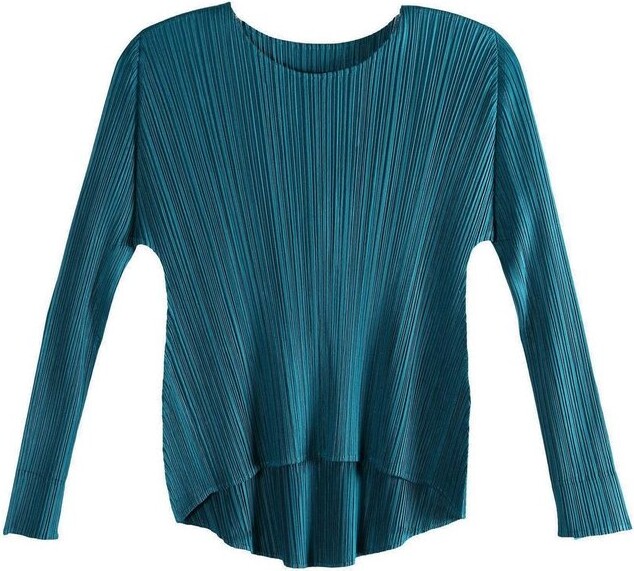 Pleats Please Issey Miyake Monthly Colors: October Crewneck T-Shirt