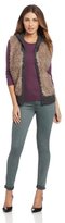 Thumbnail for your product : Echo Women's Fur Vest with Knit Hood