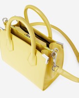 Thumbnail for your product : The Kooples Medium Ming bag in pastel yellow leather