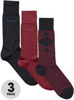 Thumbnail for your product : HUGO BOSS Mens Gift Socks (3 Pack)