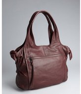 Thumbnail for your product : Kooba wineberry leather bow detail 'Carmine' shoulder bag