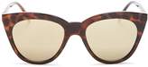 Thumbnail for your product : Le Specs Women's Halfmoon Magic Mirrored Cat Eye Sunglasses, 53mm