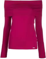 Thumbnail for your product : Liu Jo off-shoulder jumper