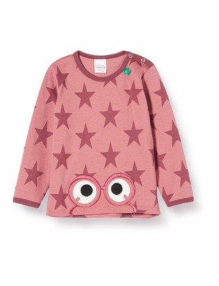 Fred's World by Green Cotton Baby Girls' Star Peep T Shirt