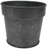 Thumbnail for your product : Smith & Hawken Round Zinc Tabletop PlanterBlack