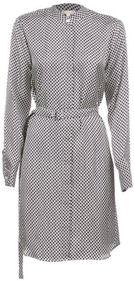 MICHAEL Michael Kors Checked Belted Dress