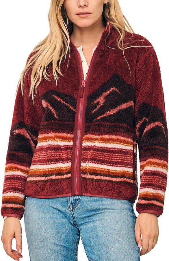 Faherty Hp Fleece Mountain Sunrise Jacket