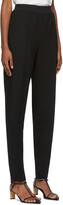 Thumbnail for your product : Jil Sander Black Wool Pinched Seam Trousers