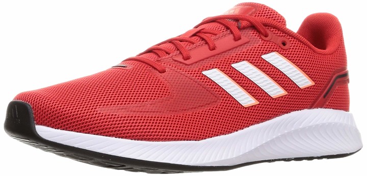 mens red adidas trainers