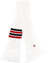 Thumbnail for your product : Thom Browne striped knit scarf