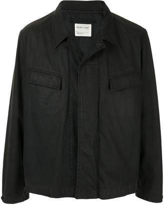 Helmut Lang Pre Owned 1998 coated shirt jacket