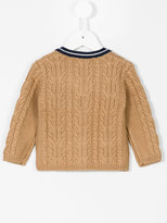Thumbnail for your product : Tartine et Chocolat cable knit cardigan