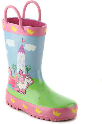 Peppa Pig Castle Toddler Rain Boot - Girl's