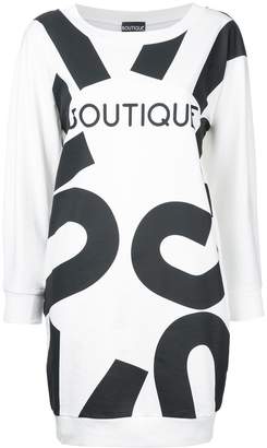 Moschino Boutique Boutique print T-shirt dress
