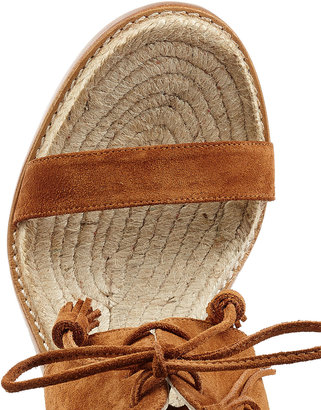 Paul Andrew Fringed Suede Sandals
