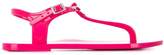 Thumbnail for your product : Love Moschino heart thong-strap sandals