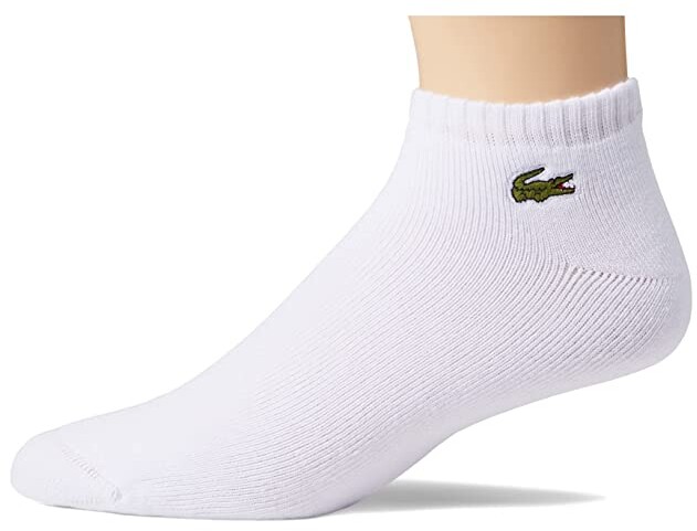 Lacoste Mens Ped Sock W Word at Ankle 