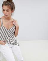 Thumbnail for your product : Pull&Bear organic cotton cami top in stripe