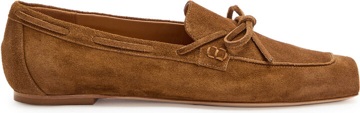 AEYDĒ Jasper Suede Loafers
