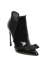 Thumbnail for your product : Sergio Rossi 110mm Pierrot Brushed Leather Bow Boots