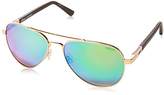 Thumbnail for your product : Revo Raconteur RE 1011 04 GBR Polarized Aviator Sunglasses with Crystal Lenses